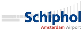 Logo des Flughafens Amsterdam Schiphol (AMS)